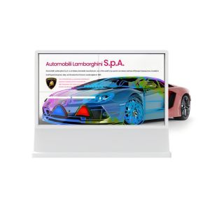 55 Inch 2x2 Spliced Transparent OLED Display for Large-Scale Digital Signage and Immersive Video Walls