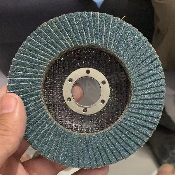 4''-7'' Zirconia Flap Disc Sanding Disc for Stainless and Metal FLAP SIZE 25X18MM