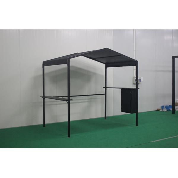 2.3*1.5*2.2M Outdoor Aluminum Hard Polyester Roof Gazebo with Powder Coated Sail Finishing