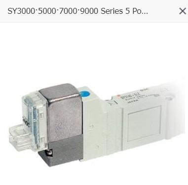 Original  SMC SY3220-5LZD-M5  Solenoid valve,5 Port Solenoid Valve Body Ported/Single Unit