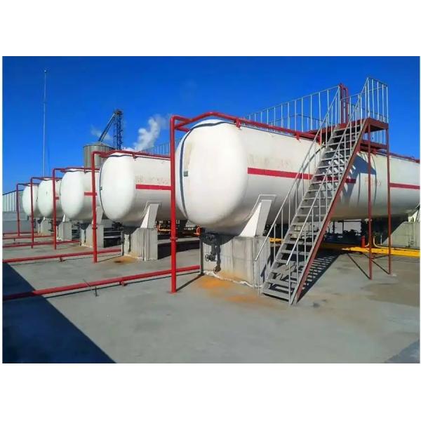 60 M3 LPG Gas Tanker Cryogenic Liquid Storage Tank 30 Ton