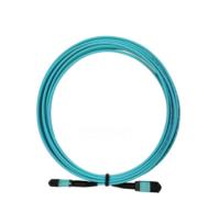 Femelle optique à plusieurs modes de fonctionnement de corde de correction de la fibre OM3 de MTP/MPO/pullover optique masculin de fibre