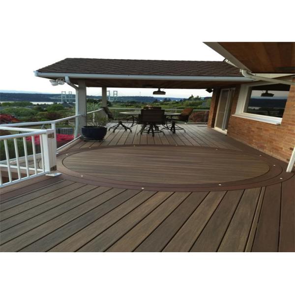 Wood  Plastic Composite Eco-friendly Termite-resistent Decking Board