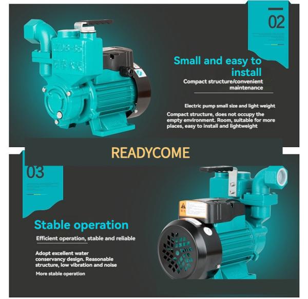 Surface Domestic Pressure Pump Small For House Residential Water Supply