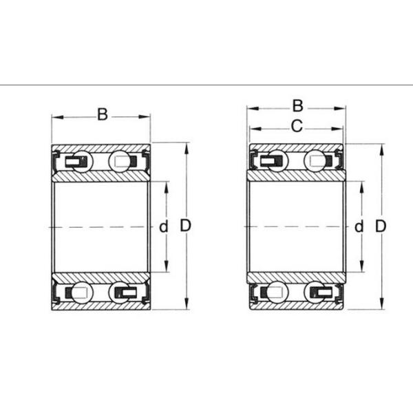 AC30500020 30BD5020DU Deep Groove Bearing , Air Compressor Cluth Bearing