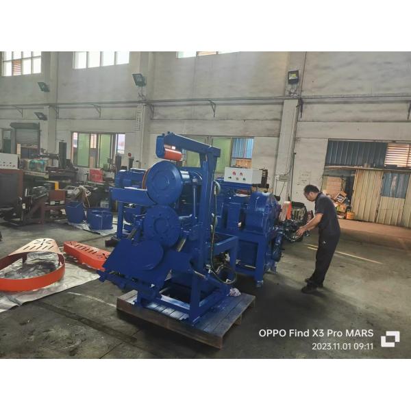 Máquina semiautomática de corte de anéis de pneus, máquina de corte de tiras de pneus; máquina de corte de blocos de pneus três máquinas integradas