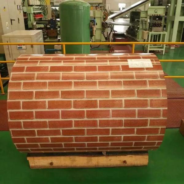 SGCC DX51D Coatd Prepainted Galvanized Steel Coil 1250mm With Customized Pattern