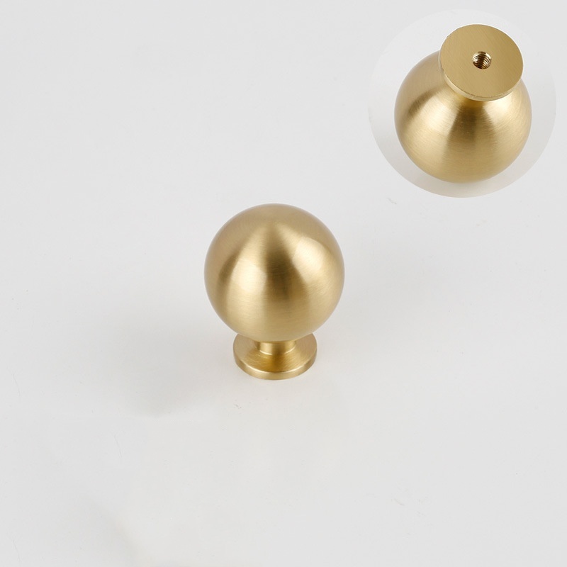 Modern Gold Tapered Brass Drawer Handles for Kitchen Bathroom Living Room Furniture Cabinets Wardrobes Bronze Doors Knobs