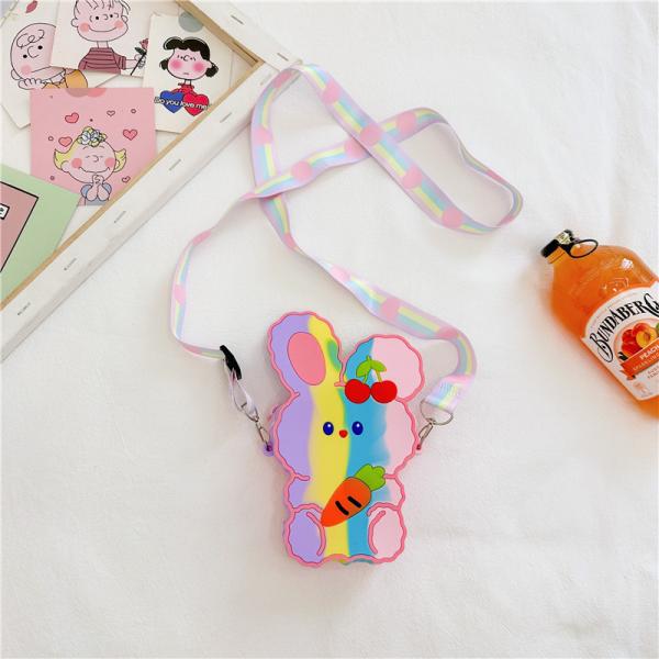 Легкая без BPA силиконовая ручка и карандаш Поп-коробка плечевая сумочка Фиджетные игрушки Сумочка для девочек