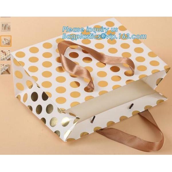 Eco-friendly Logo Paper Carrier Bag,special designed luxury gift kraft paper candy bag,Custom shopping printed carrier h