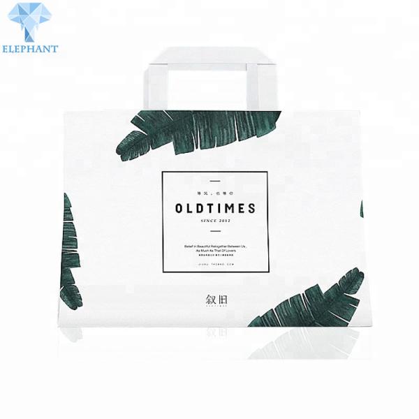 Твердый лоснистый белый прокатанный подарок кладет упаковку в мешки книги офсетн