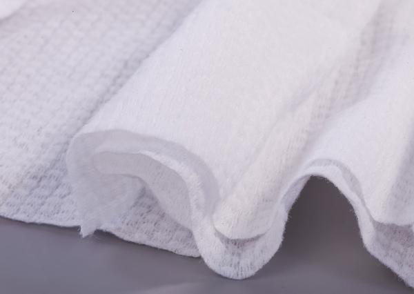 Face Card Embossed Spunlace Non Woven Fabric For Wet Wipes