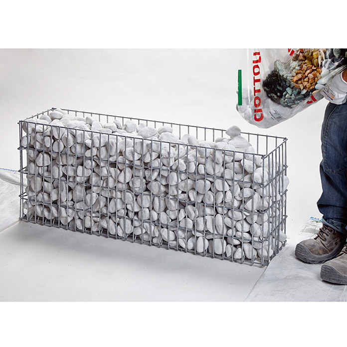 Hot Dipped Galvanized 4mm Welded Wire Mesh Gabion Box for Retaining Wall and Stone Cage