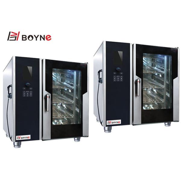 10 Trays Combi Oven With Boiler 380v Electric Digital Controller