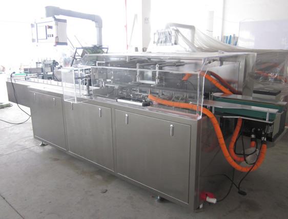 Máquina de encadernação 130pcs/Min Carton Packing Machine da bebida do alimento SUS304