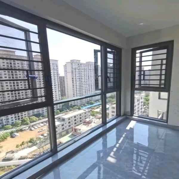 Aluminium Alloy Glass Windows Villa House Project Aluminum Casement Glass Windows With Superior Air Tightness