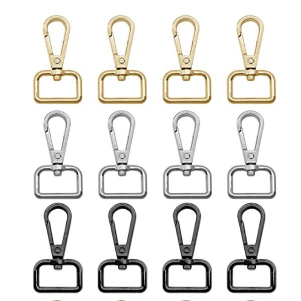 Hardness Keychain Clip Stainless Steel Swivel Snap Hook Brass Dog Collars OEM