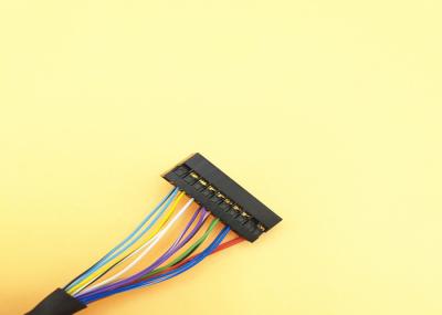 2*10 conjunto de cabo do Pin Du Pont LVDS,  que abriga o diodo emissor de luz ao cabo do conversor do LCD