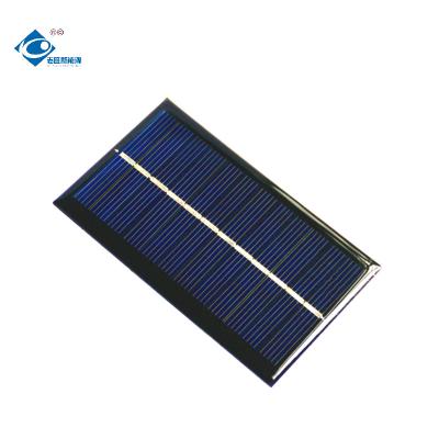 painel solar cristalino poli de 6V 1.1W para o sistema portátil ZW-11065 do armazenamento de energia solar