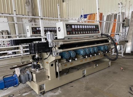 Машина для переработки плавучего закаливающего стекла