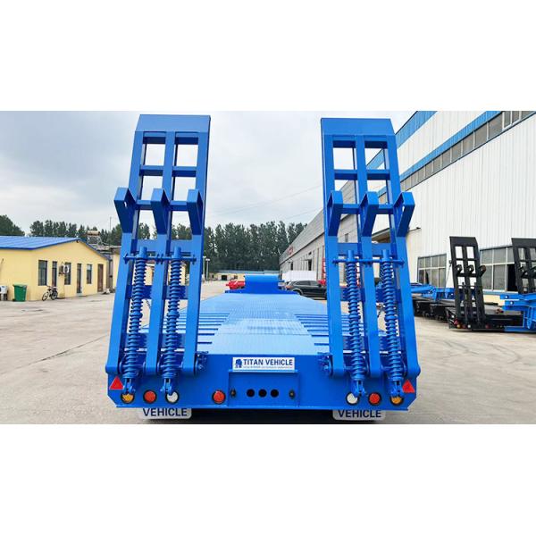 Factory Price 4 Axle Lowbed Truck Trailer for Sale | 100 Ton 4 Axle Semi Trailer Lowbed for Sale Price in Zimbabwe