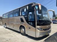 Dirección usada de la izquierda de las puertas dobles del chasis del saco hinchable del motor de la parte posterior de Bus Higer Brand KLQ6115 51seats Weichai del coche