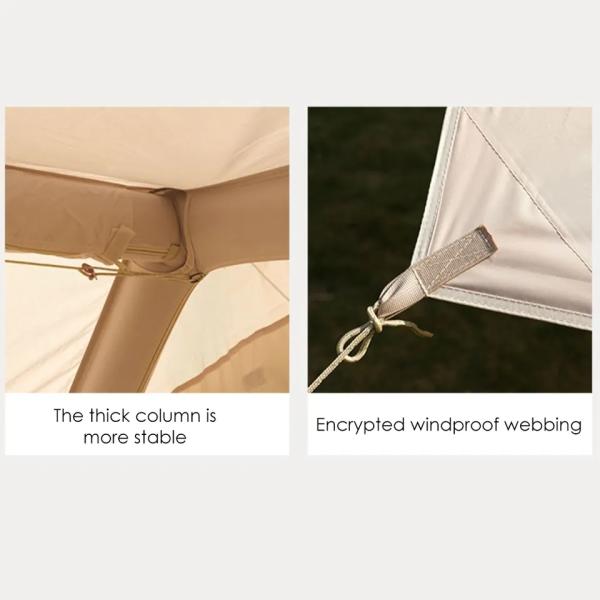 Надувная палатка на открытом воздухе для семейного собрания 5-8 человек водонепроницаемая палатка для пикников и походов