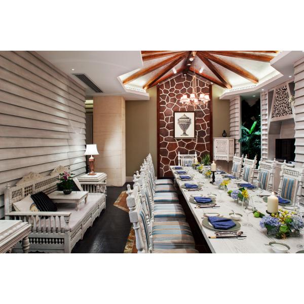 Курорт мебели Gleville Юго-Восточной Азии подгонял деревянные наборы столовой