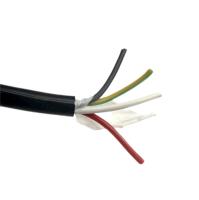 Câble de commande du silicone multipolaire/UL4622 noyau de 4 UL4600