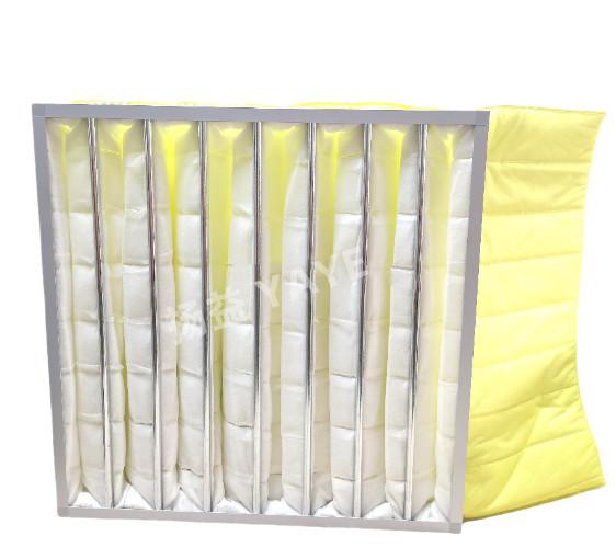 F8 Pocket Bag Filter  Medium Efficiency Filter 595×595×600mm-8Pmm Customizable