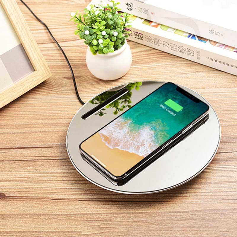 Fast Foldable OCP Desktop Wireless 10W Charger Phone Stand Holder
