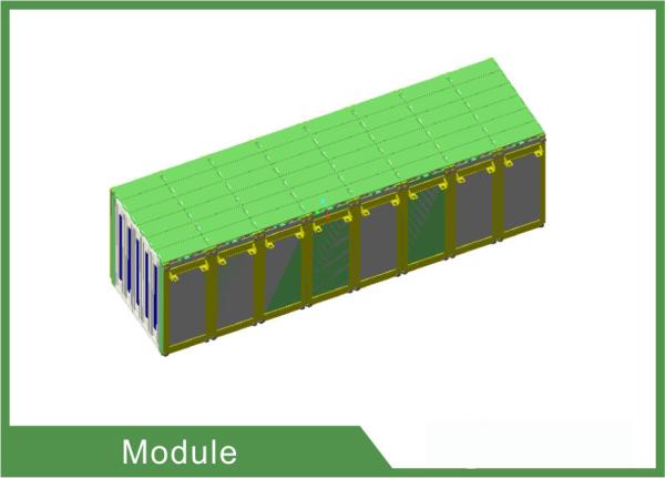 24V / 36V / 48V Battery Backup Module , Battery Pack Module LiFePO4