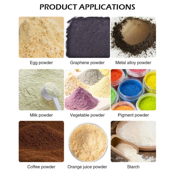 Produits chimiques de laboratoire Produits pharmaceutiques Machine de séchage par pulvérisation 5L Équipement de séchage de poudre de lait et de café