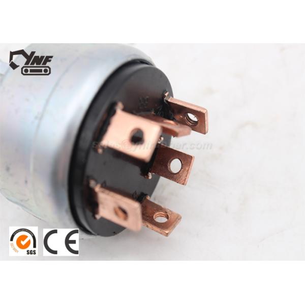 Stainless Steel Ignition Switch For Excavator Electric Parts With CE YNF02949