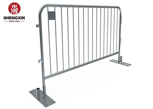 Heavy Duty 1.1mx2.2m Crowd Control Fence Panels For Construction Site