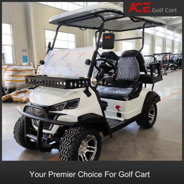 Steel Frame 4 Seats Electric Hunting Carts 30km/h Electric Golf Buggy