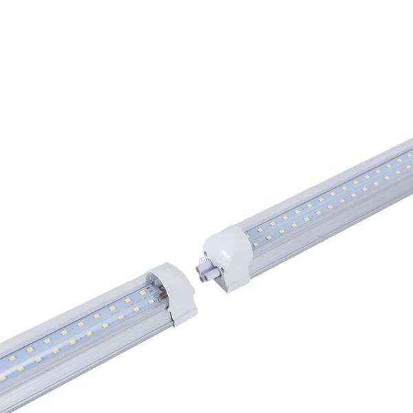 Long-lasting 18W 4ft LED Tube Light Double Row 2000lm THD 10% Lifespan 50000 Hours