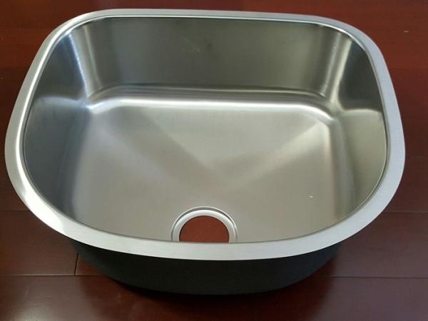 304 SS Single Bowl Kitchen Sink Top Mount , 16 Gauge Kitchen Wash Basin Sink