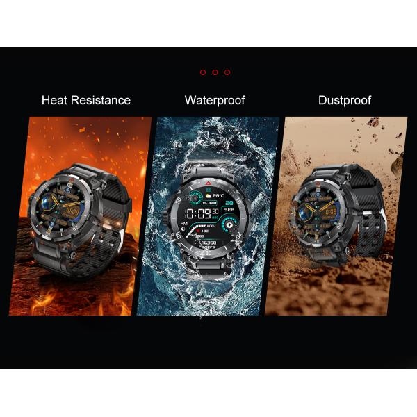 Fitness Tracking TWS Smart Watch Activity Monitoring 1.43 Inch Touch Screen Watch