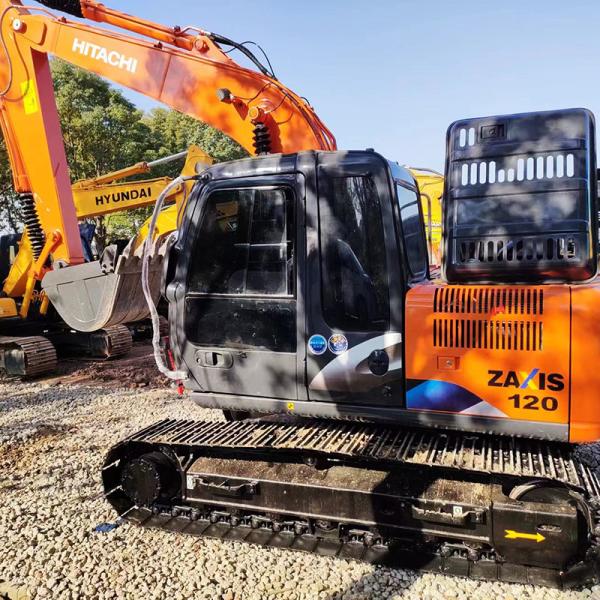 66kw Used Mini Hitachi Second Hand Hitachi Zx120 12Ton Digger Machine
