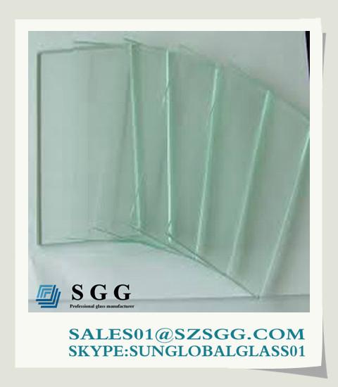 glass shelves floating