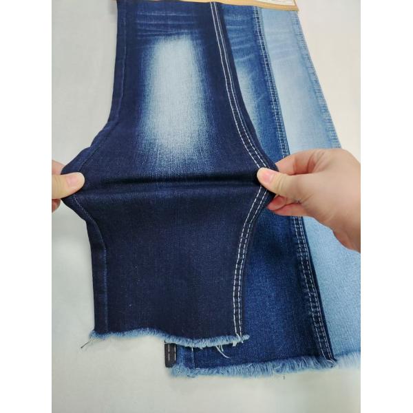 Super-Soft Abrasion-Resistant 10.5oz Yarn Cross Slub Denim Fabric 180cm For Jeans Or Denim Jacket