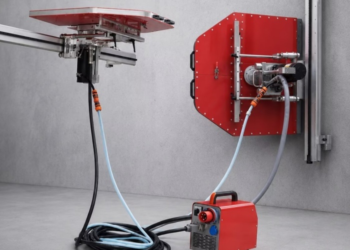 High Frequency Wall Saw Machine for Static Concrete Cutting Applications