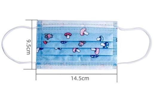 Non Woven Fabric Toddler Face Mask , Kid Safe Facial Masks High Strength