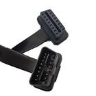 Practical Auto Truck Diagnostic Cables ABS PVC Material Black Color
