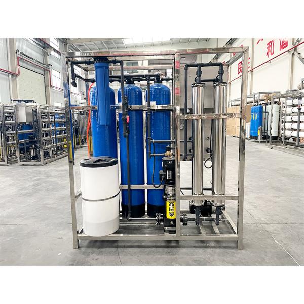 10-40C Water Temperature 1000LPH Industrial Reverse Osmosis Water Purification System