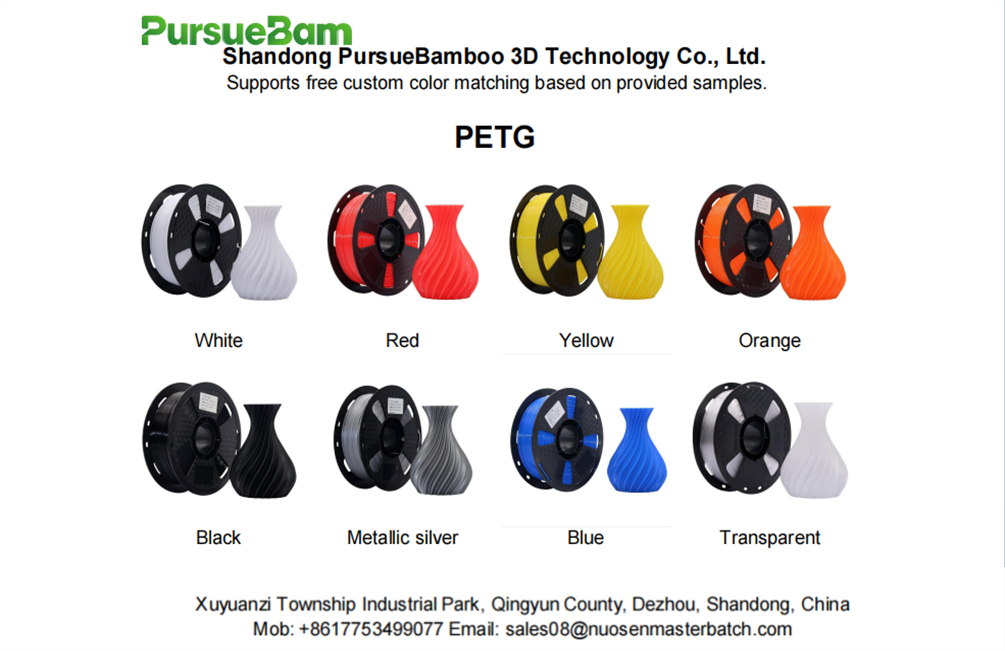 Tangle Free High Strength 1.75mm PETG PLA 3D Filament 1kg 3kg spool, Smooth Printing, Neatly Wound