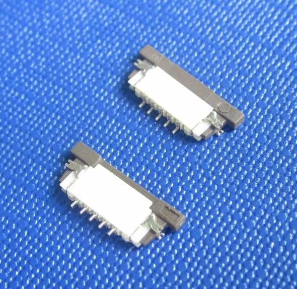 FPC Connectors, Flex-to-Board, 28 Position, 0.5mm Pitch, Zero Insertion Force (ZIF), Vertical, Surface Mount