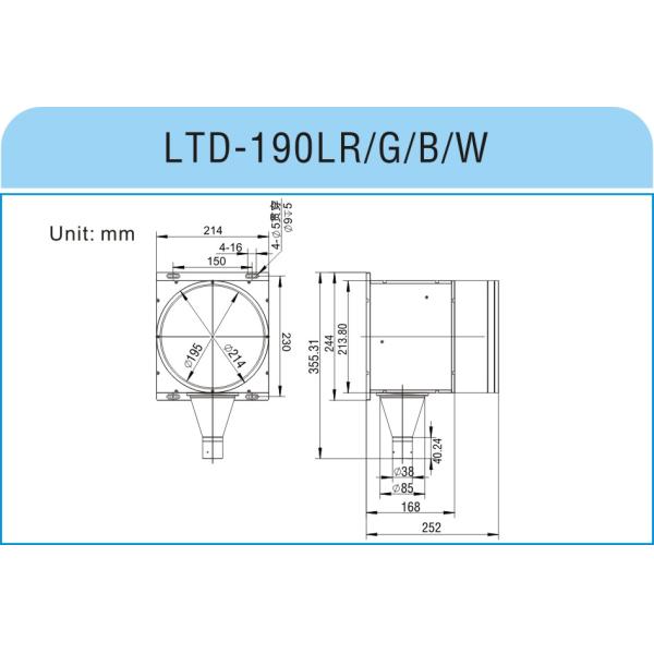 90 Degree L Type High Speed Industrial Camera Parallel Light Source Automation