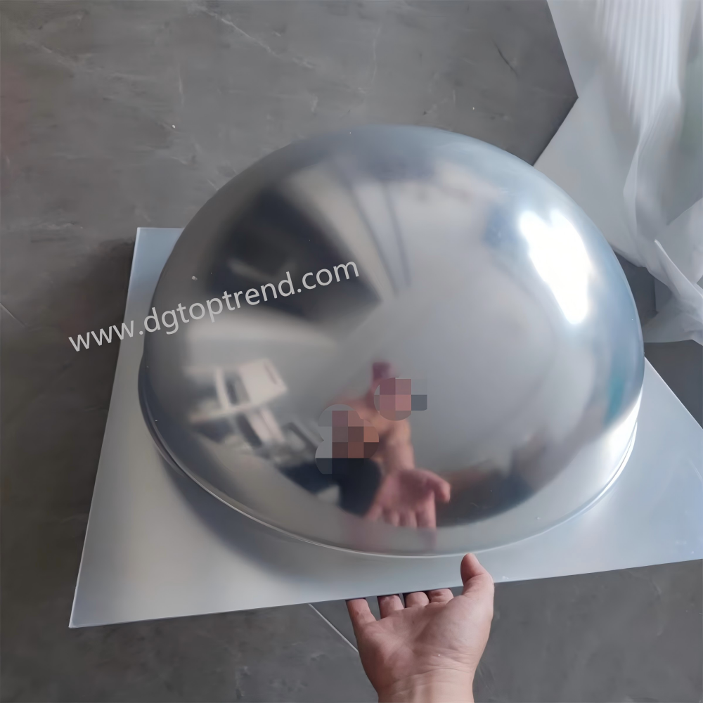 550×550mm Acrylic Convex Security Mirror 360° Full Dome Spherical PMMA